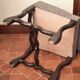 lot of six chairs Henry II sheep bone