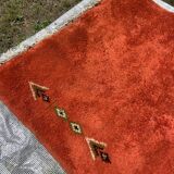 Moroccan carpet in vintage wool