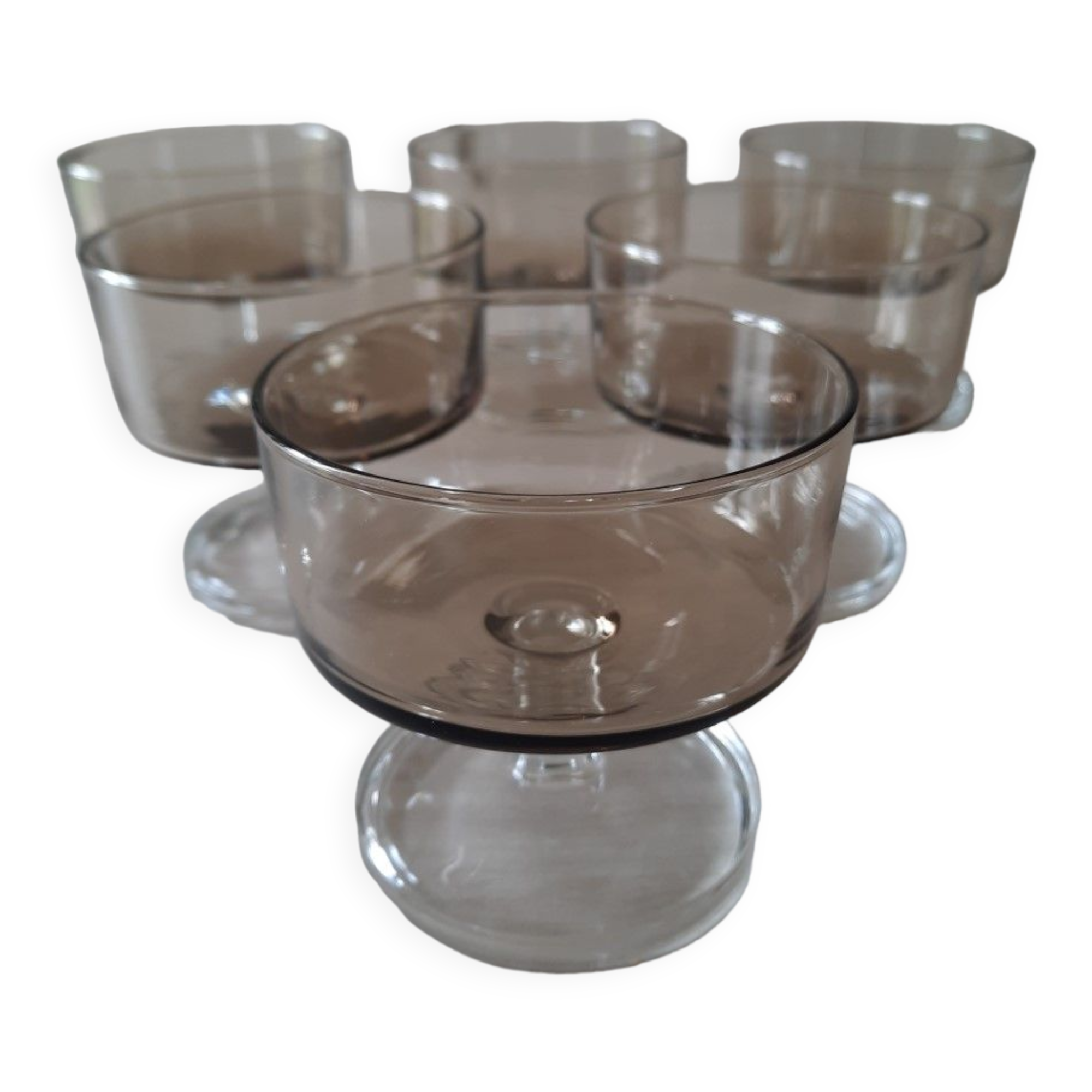 Coupes à champagne années 70