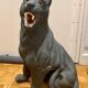 Panther ceramic italy design 1960 enamelled