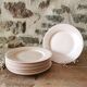 Assiette Digoin Sarreguemines Rose