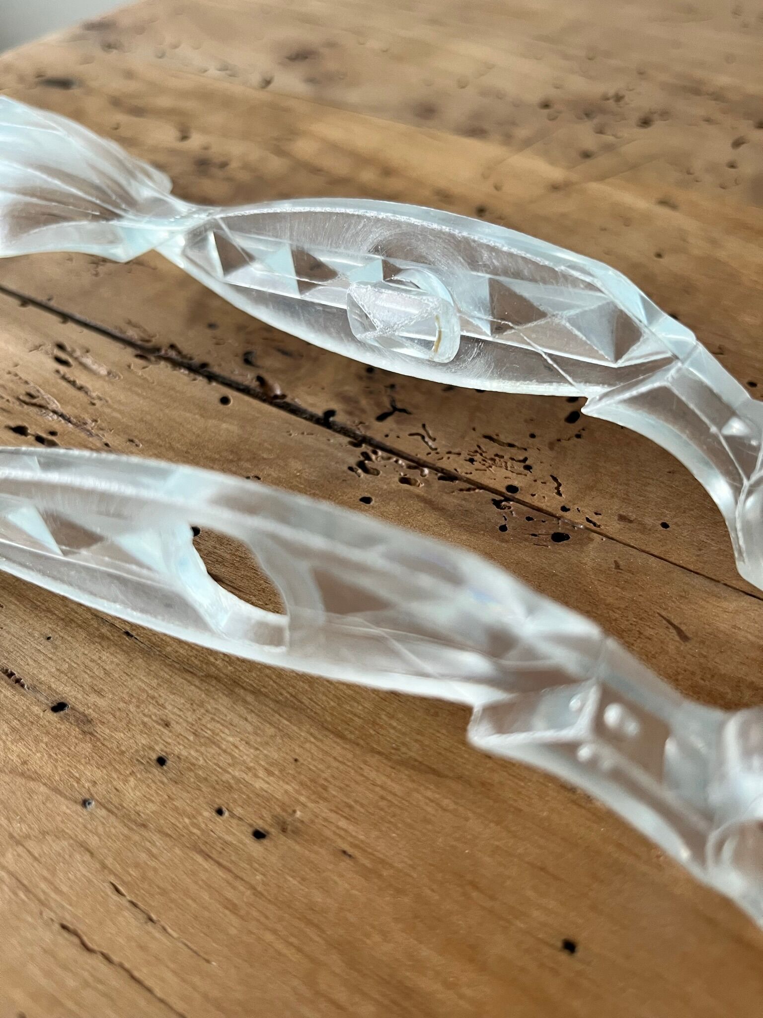 Vintage salad cutlery