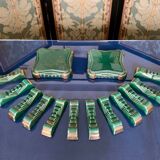 Knife holder + Art Deco bottle coaster