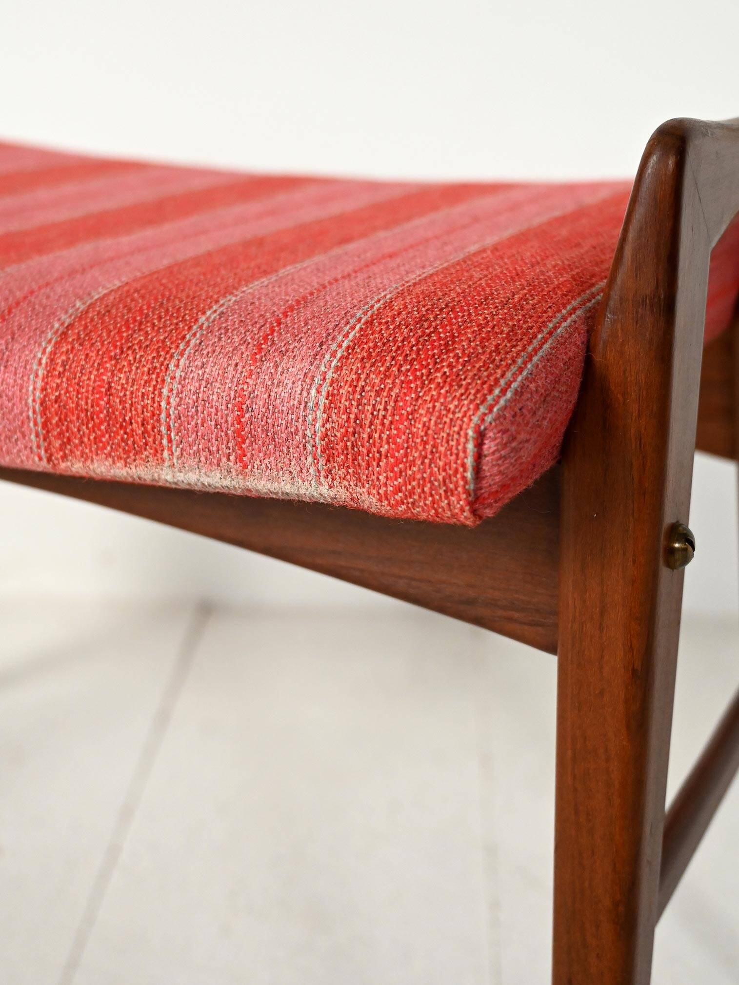 Scandinavian Teak Stool by Svante Skogh