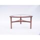 Nathan Tricester vintage dark honey coffee table