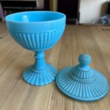 Pot en opaline bleu turquoise