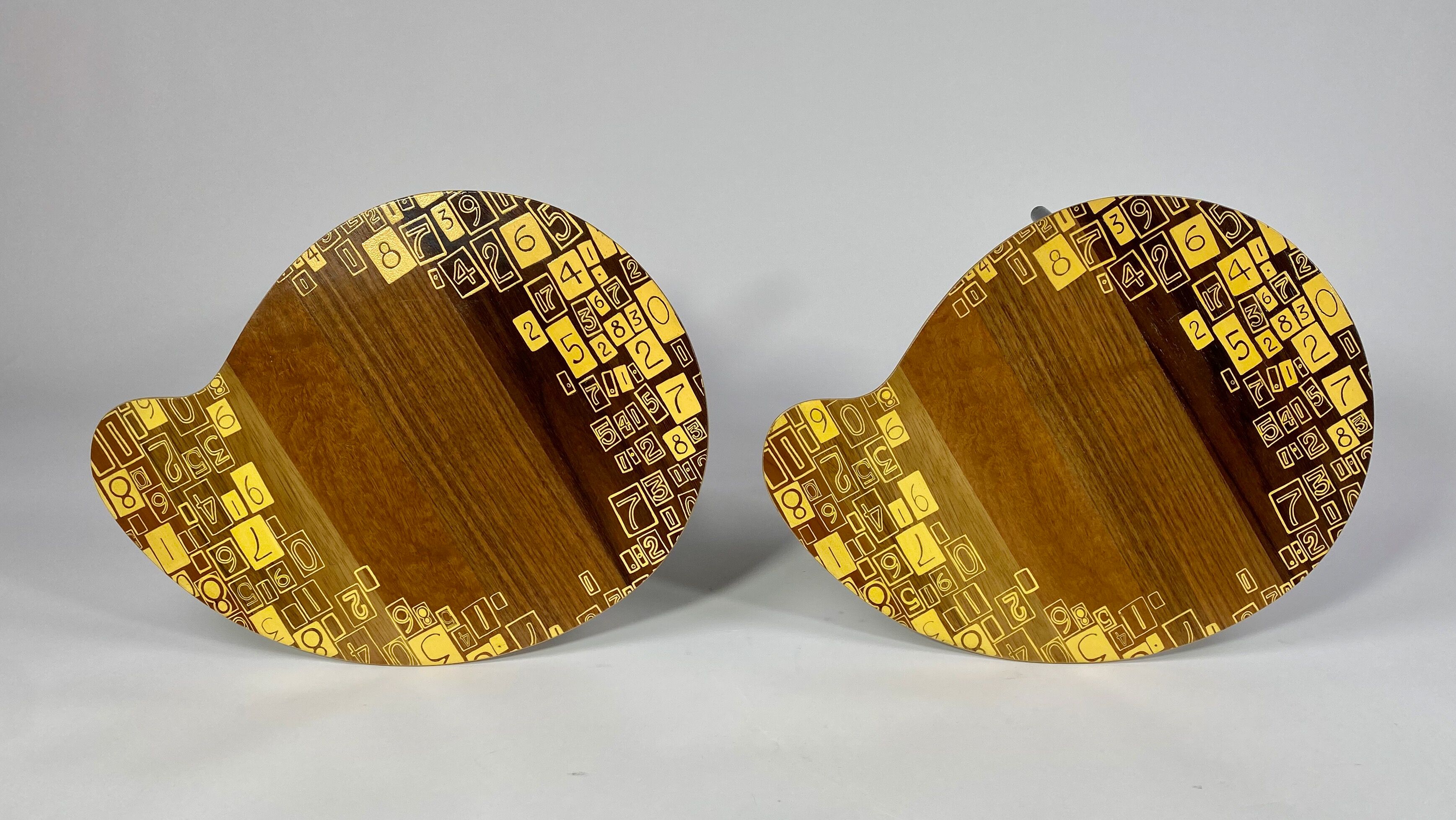 Pair of Zoe Murphy Bean Coffee Tables