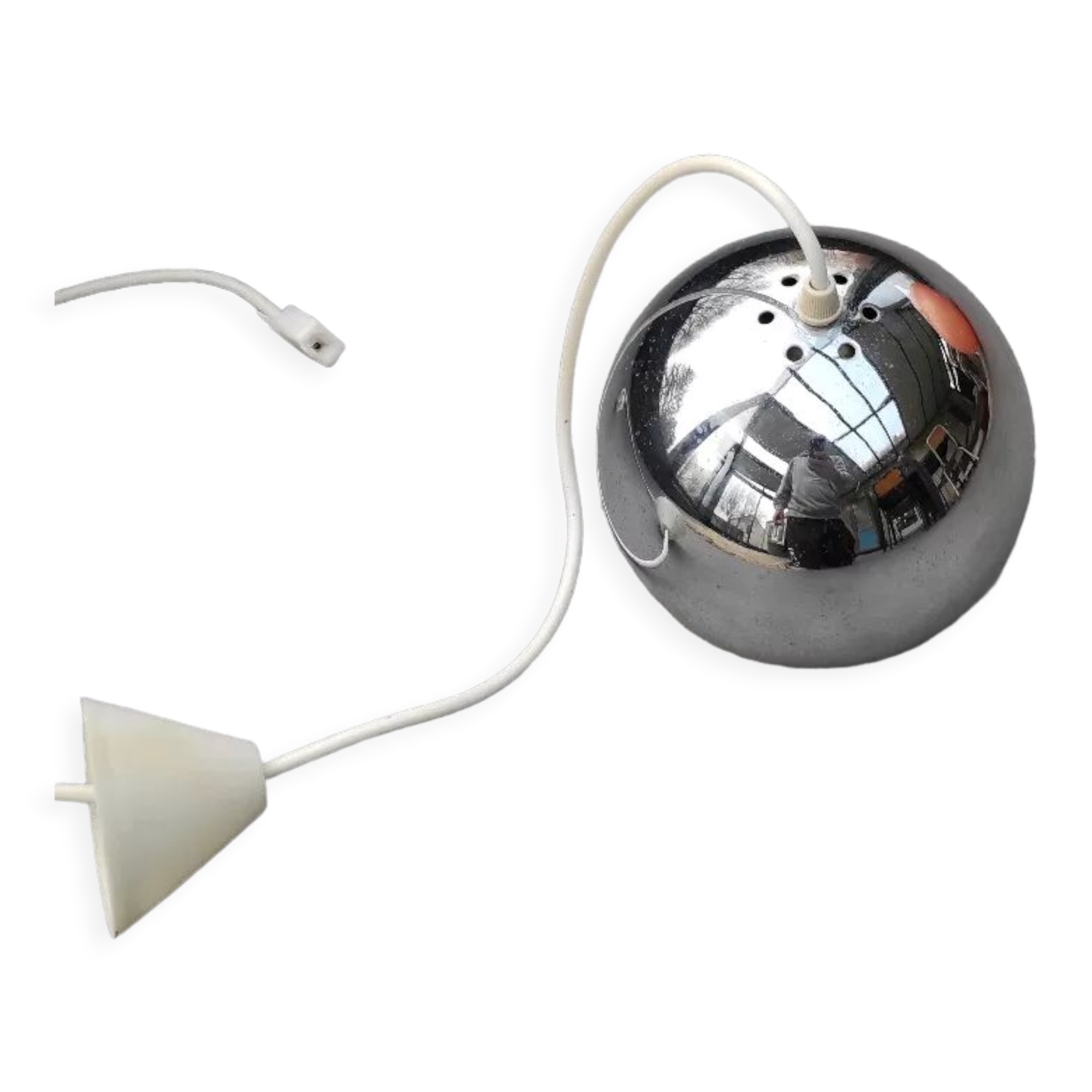 Eyeball 1970 stainless steel, chrome