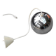 Suspension eyeball 1970 en inox chromé
