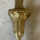 Pair of wall lights in brass and gilded bronze, Arnold Montrose Ltd, Lo