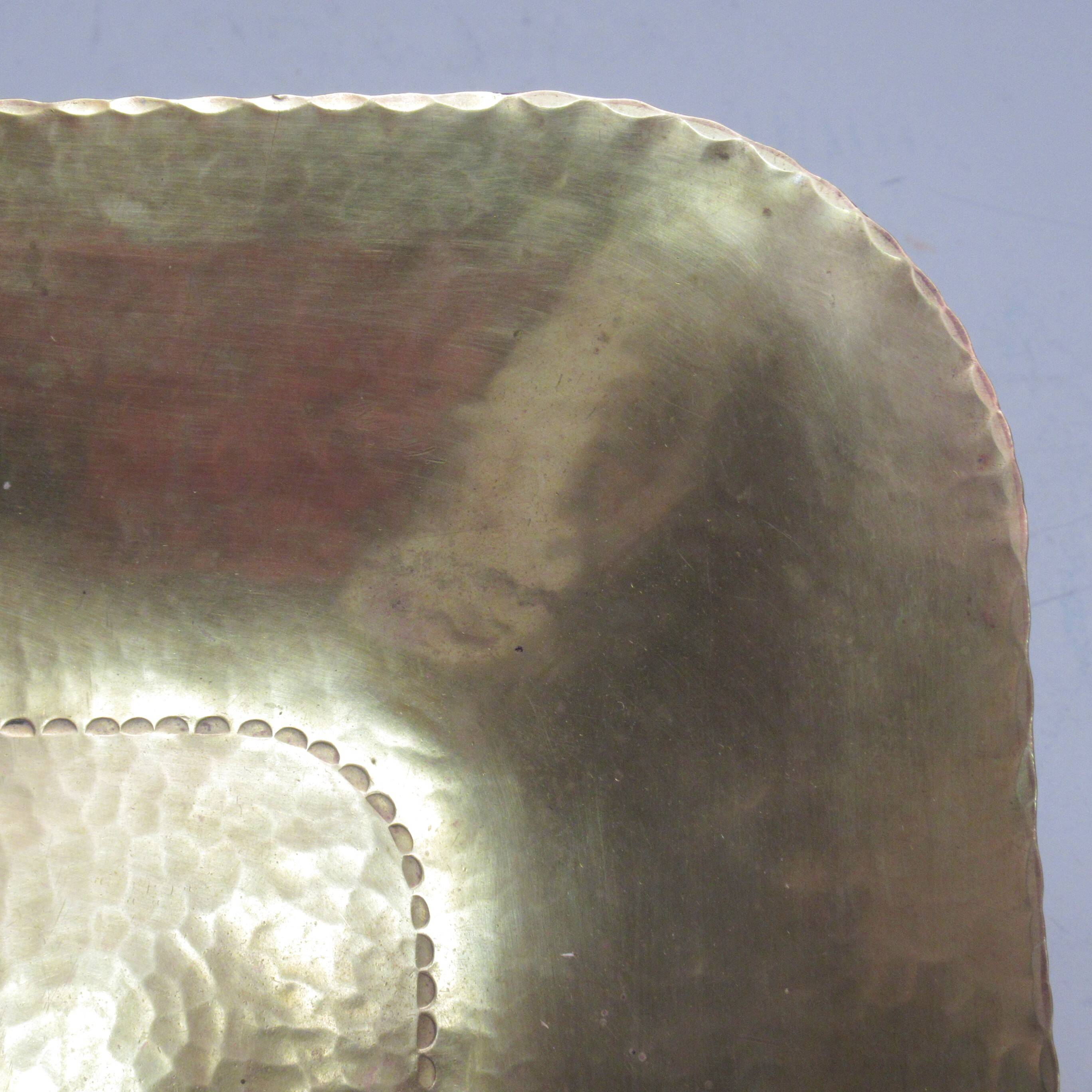 Art Deco brass cup