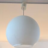 Pendant lamp opaline Lita design 70s