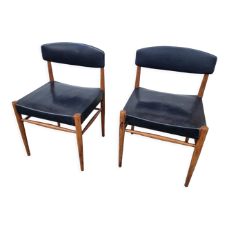 2 Scandinavian chairs from 1960