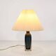 Blue crystal table lamp by Carl Fagerlund for Orrefors model RD1406