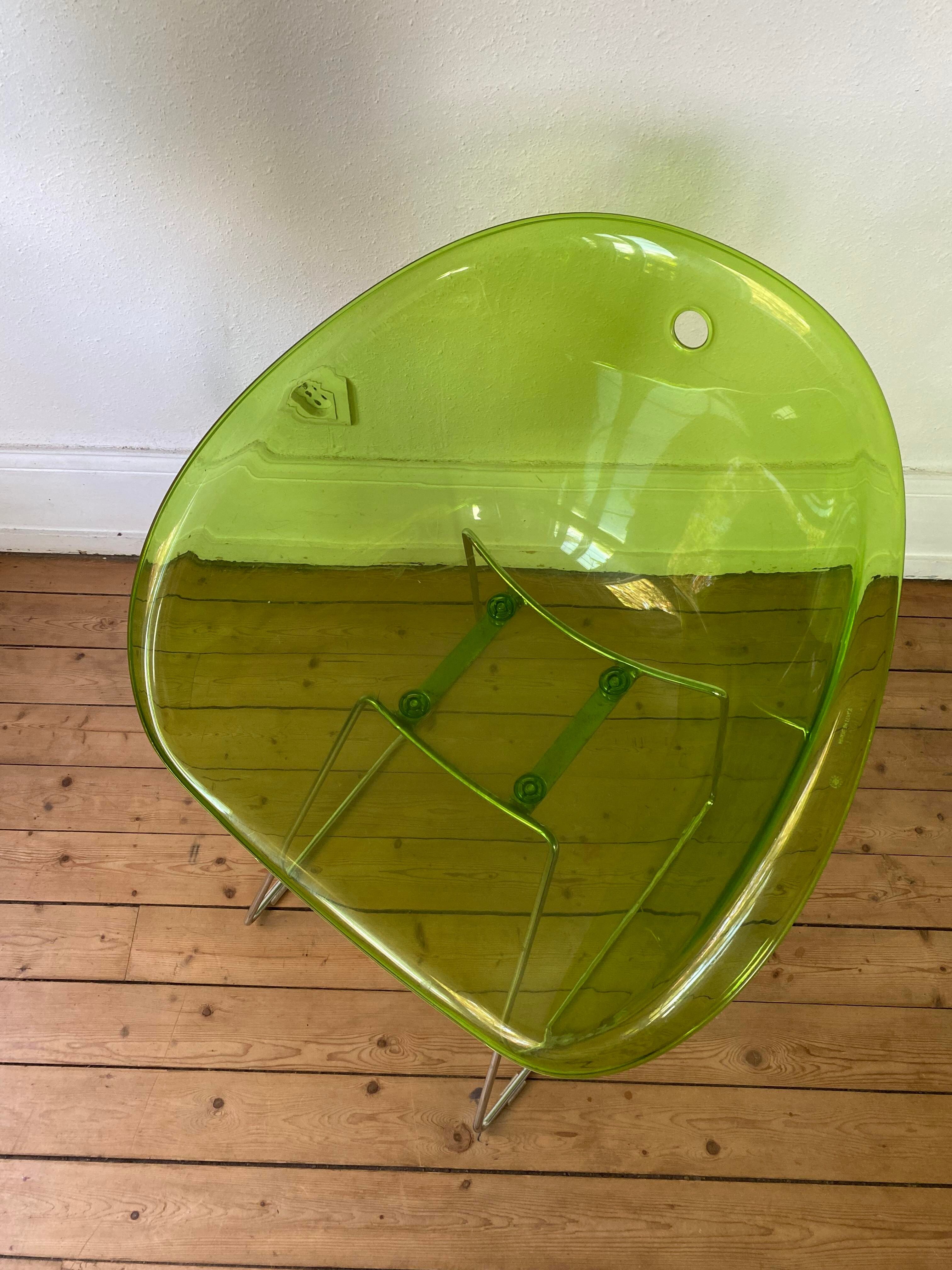 Set of 4 Pedrali design chairs