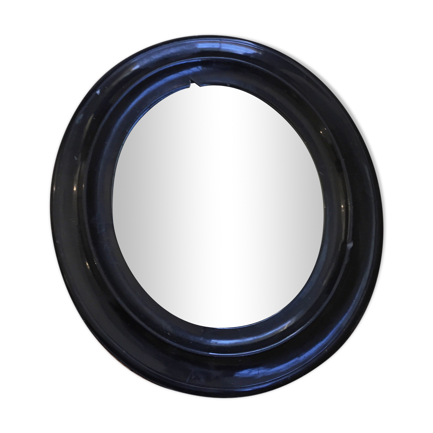 Miroir ovale Napoléon 39x45cm