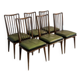 Dining room chairs, Charles Ramos 1950s