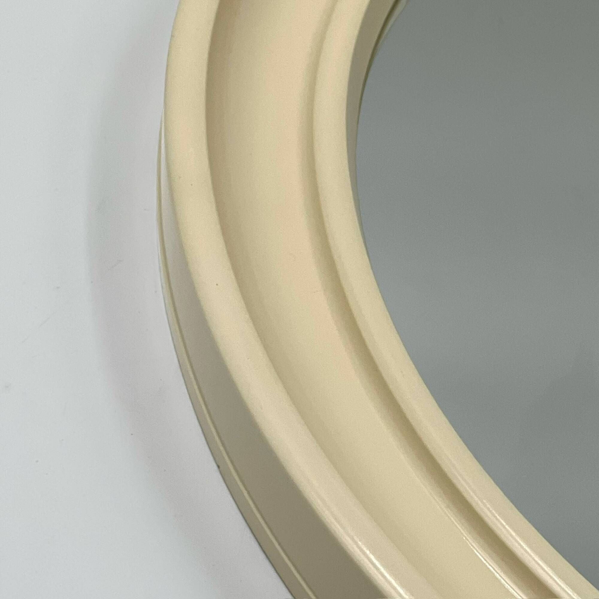 Wall Mirror 'America' in Beige Bakelite by Carrara and Matta Italy