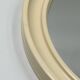 Wall Mirror 'America' in Beige Bakelite by Carrara and Matta Italy