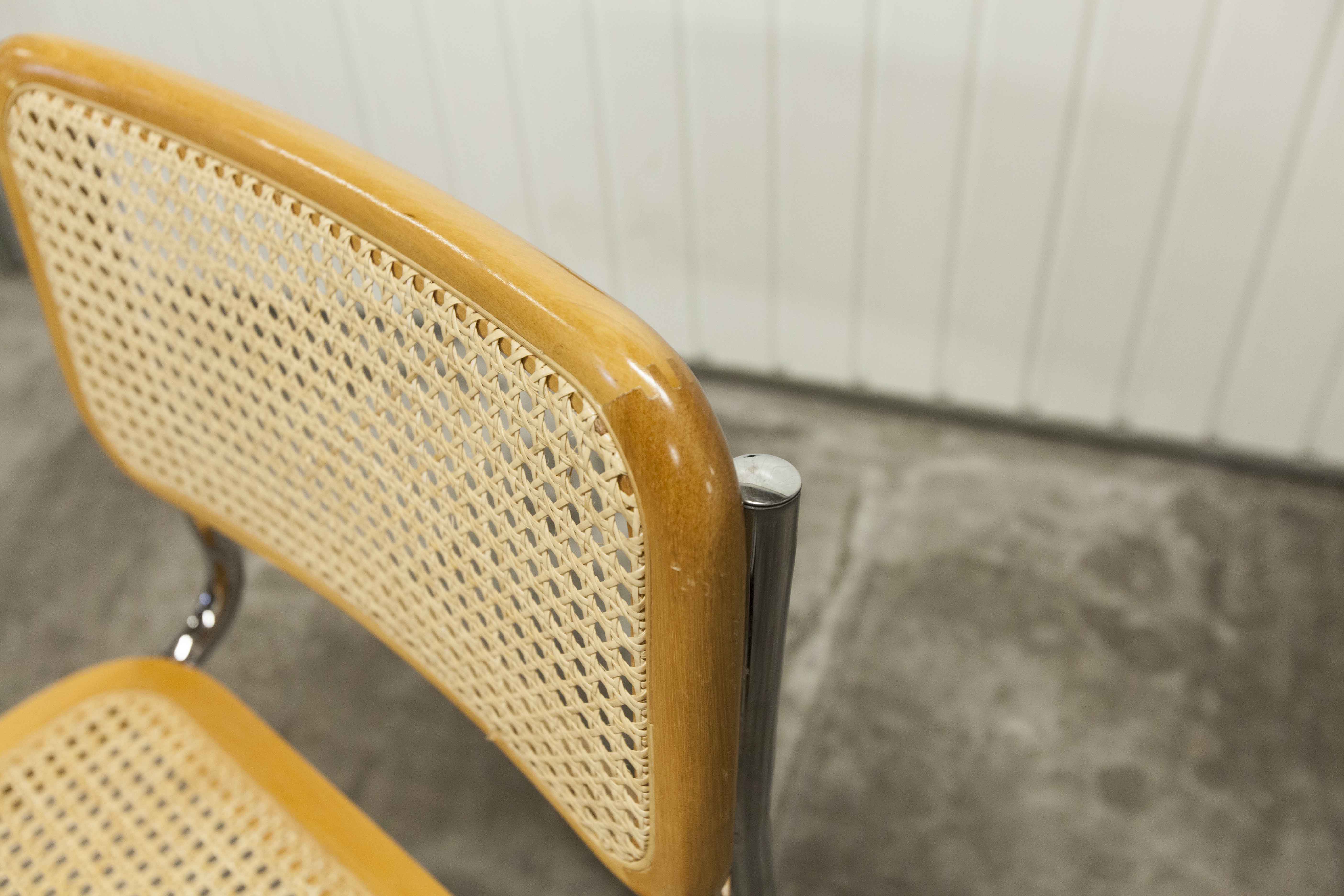 Breuer B32 cannage chair