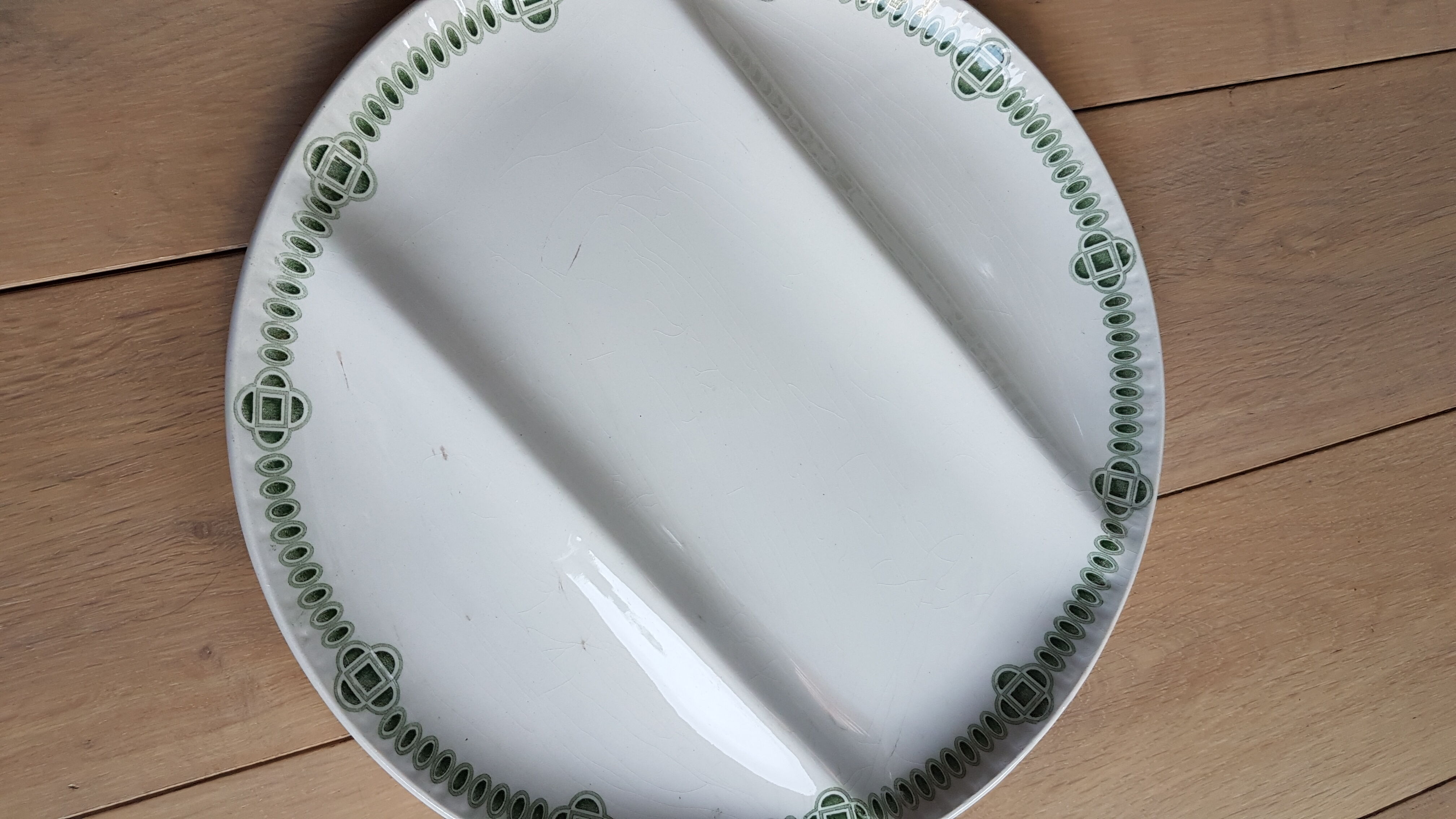 Set of 9 plates Creil and Montereau