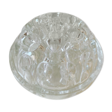 Vase pique fleurs en verre