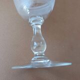 Crystal water glass by Baccarat? Early 20th century.