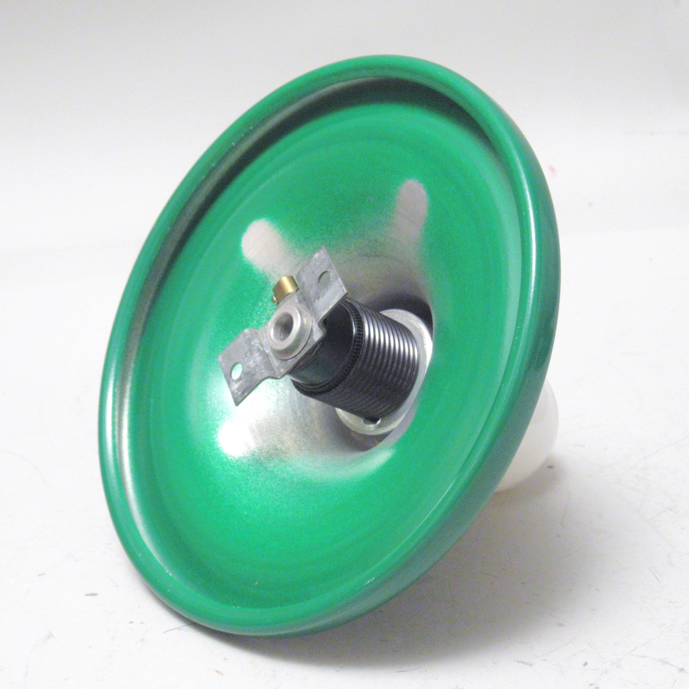 Green metal Teti wall light from the 1970s.
