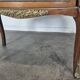 Napoleon III display cabinet with curved glass