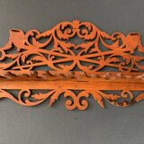 Old cut-out wooden wall display from the 1900s