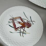 Gien Service de table modèle "Grands Crustacés"