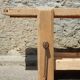 Large oak and fir carpenter's workbench - Old trade furniture