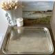 Silver-plated tray