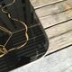 Vintage retro coffee table with black dansette legs