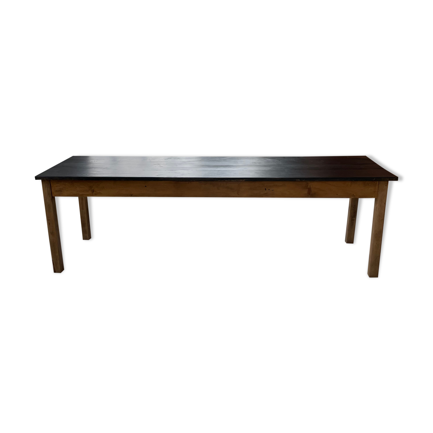 Black pine farm table 250 cm