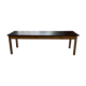 Table de ferme pin noire 250 cm