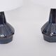 Pair of blue mid-century table lamps model 1055 by Einar Johansen for Soholm