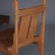 Rare Dutch Dutch side chairs by Alexander Kropholler, 1930s