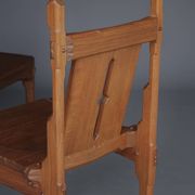 Chaises latérales néerlandaises rares par Alexander Kropholler, années 1930