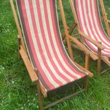 Pair of Chilean chairs.