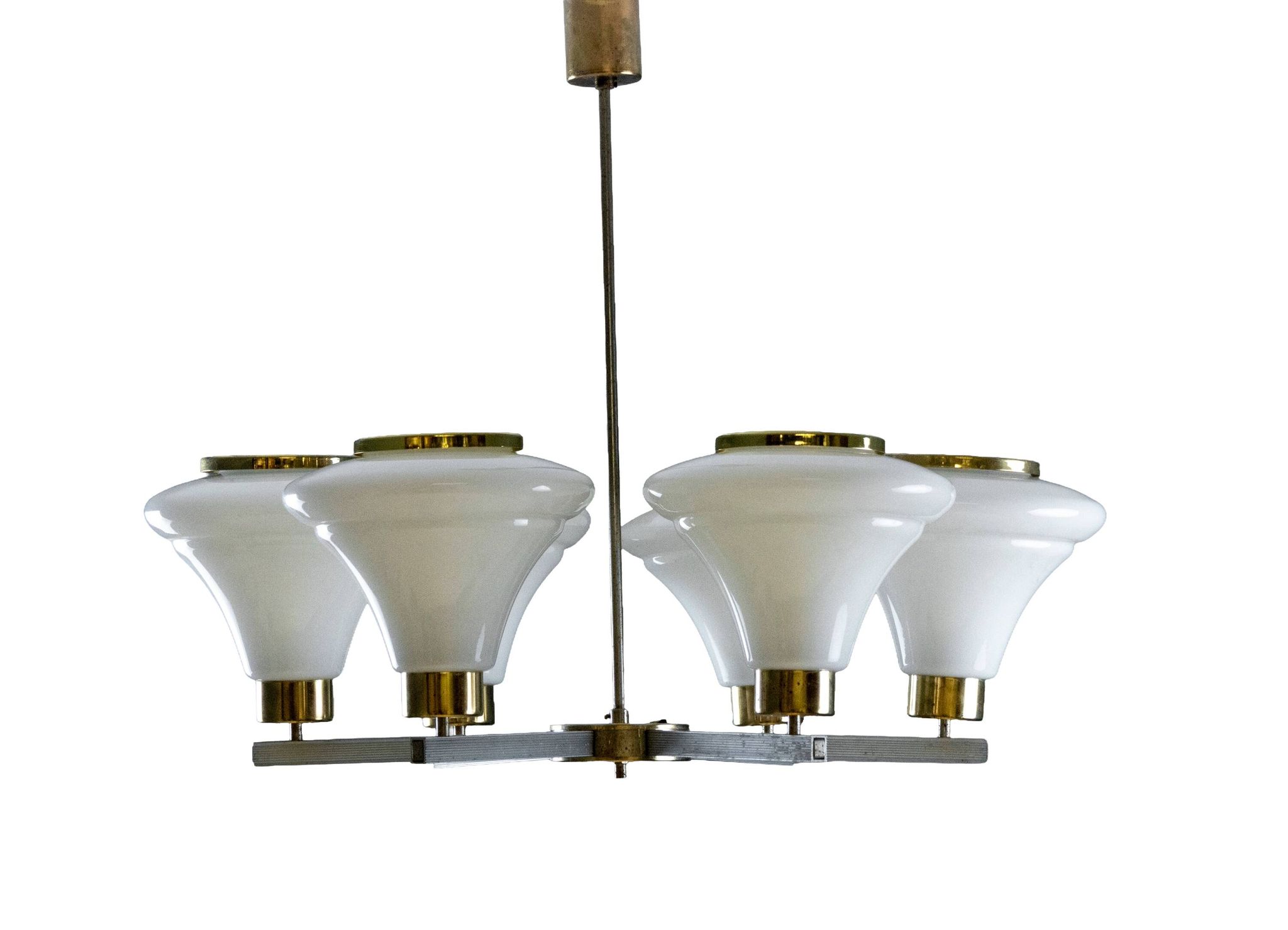 Mid-century chandelier, ceiling light by Josef Hurka, 1960s