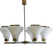 Mid-century chandelier, ceiling light by Josef Hurka, 1960s