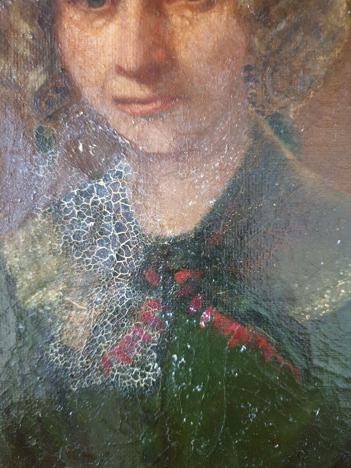 Old portrait of a woman