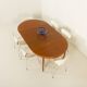 Table extensible en teck danois avec 2 allonges, années 1960.