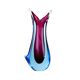 Vase, verre de Murano, design italien, années 1960, fabriqué en Italie