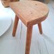 Tabouret tripode / Tabouret de traite