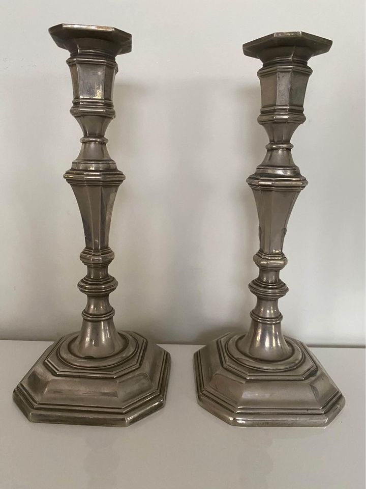 Project PRO Philippine lot 10 candle holders silver metal
