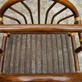 Rattan vinyl holders