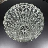 Large vase in worked green
