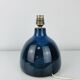 Vintage blue ceramic lamp, 1960s
